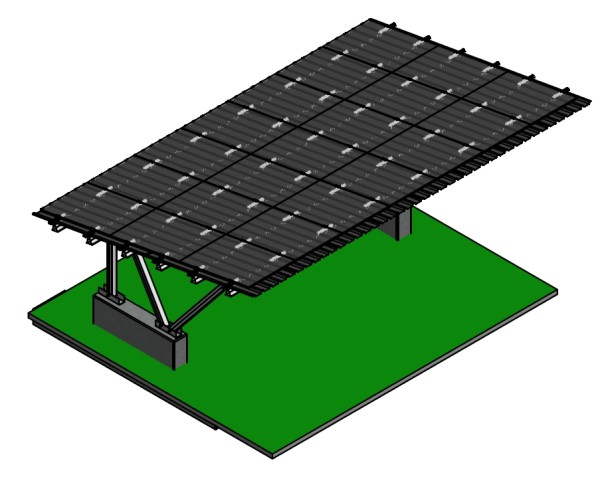 SL Standard Carport 2 Parkplatz