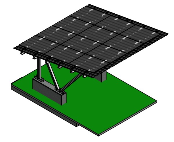 SL Standard Carport 1 Parkplatz