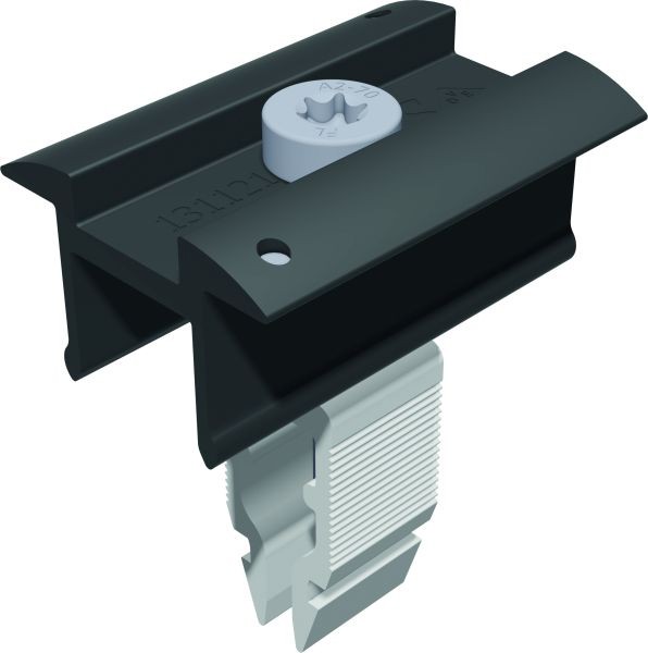 Schletter Mittelklemme Classic wide schwarz