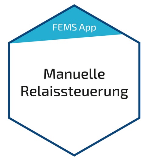 FEMS App Manuelle Relaissteuerung (FEM513)